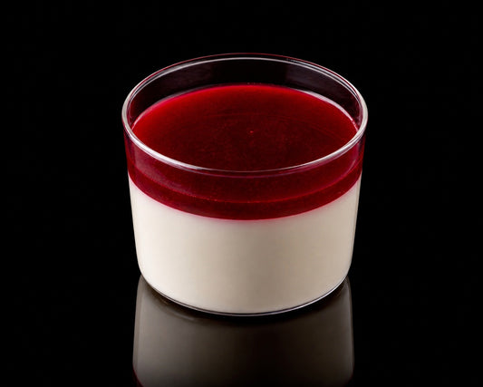 N°501. panna cotta fruit rouge